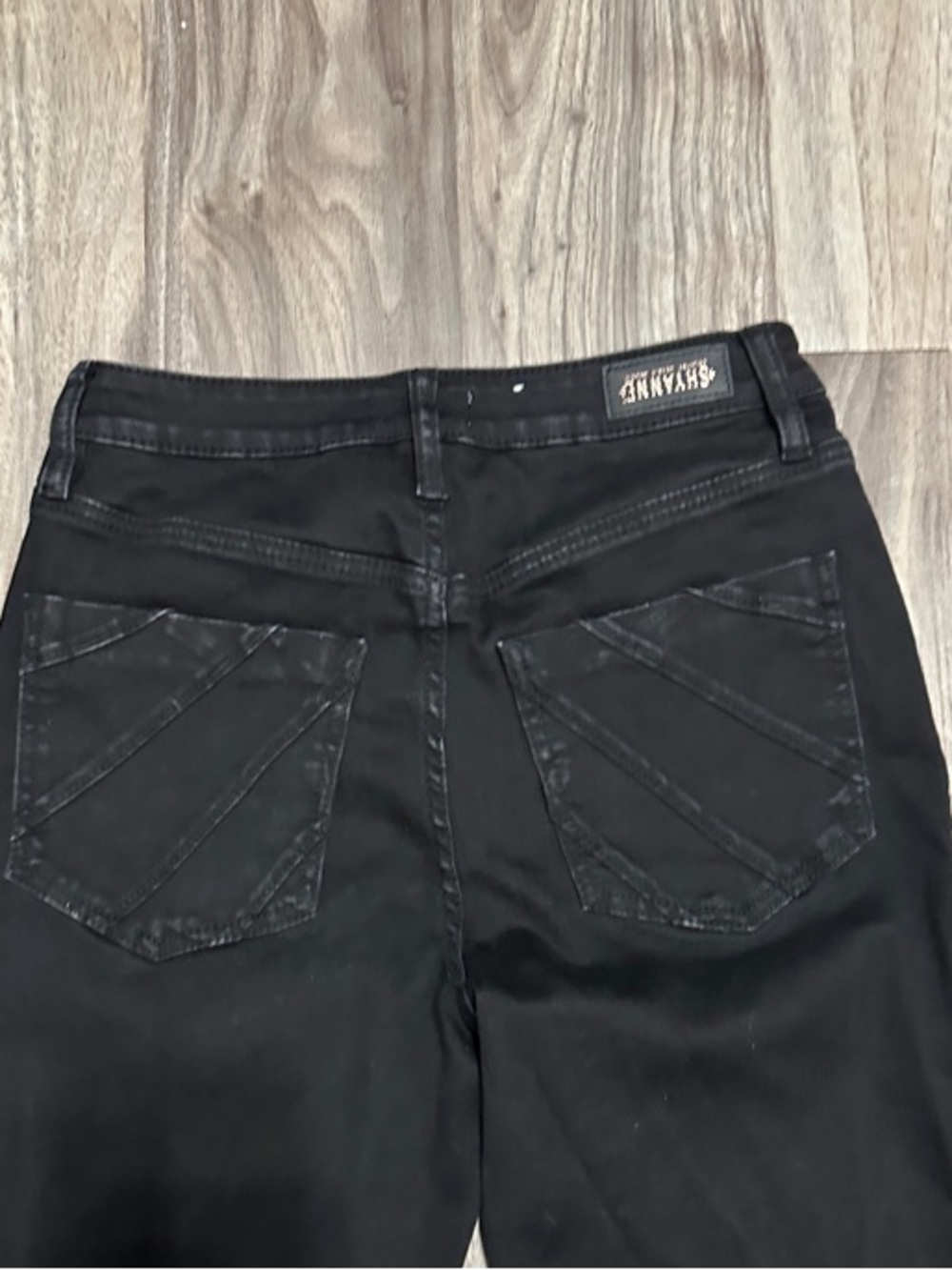 Shyanne Black High-Rise Flare Jeans - Picture 9 of 9